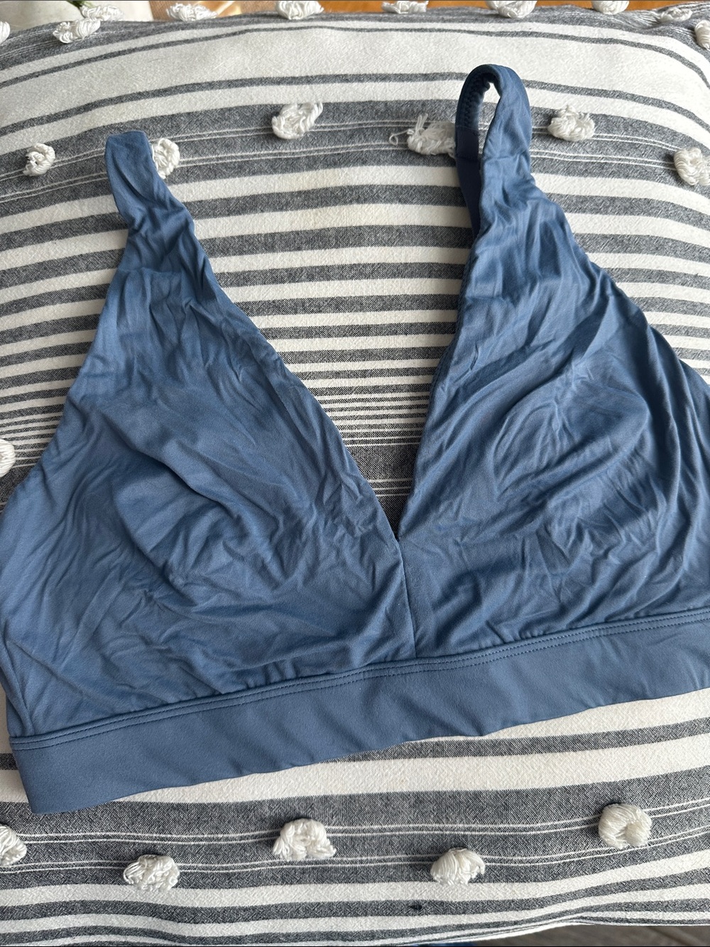 Blue Wireless Bralette - Women Intimates & Sleepwear